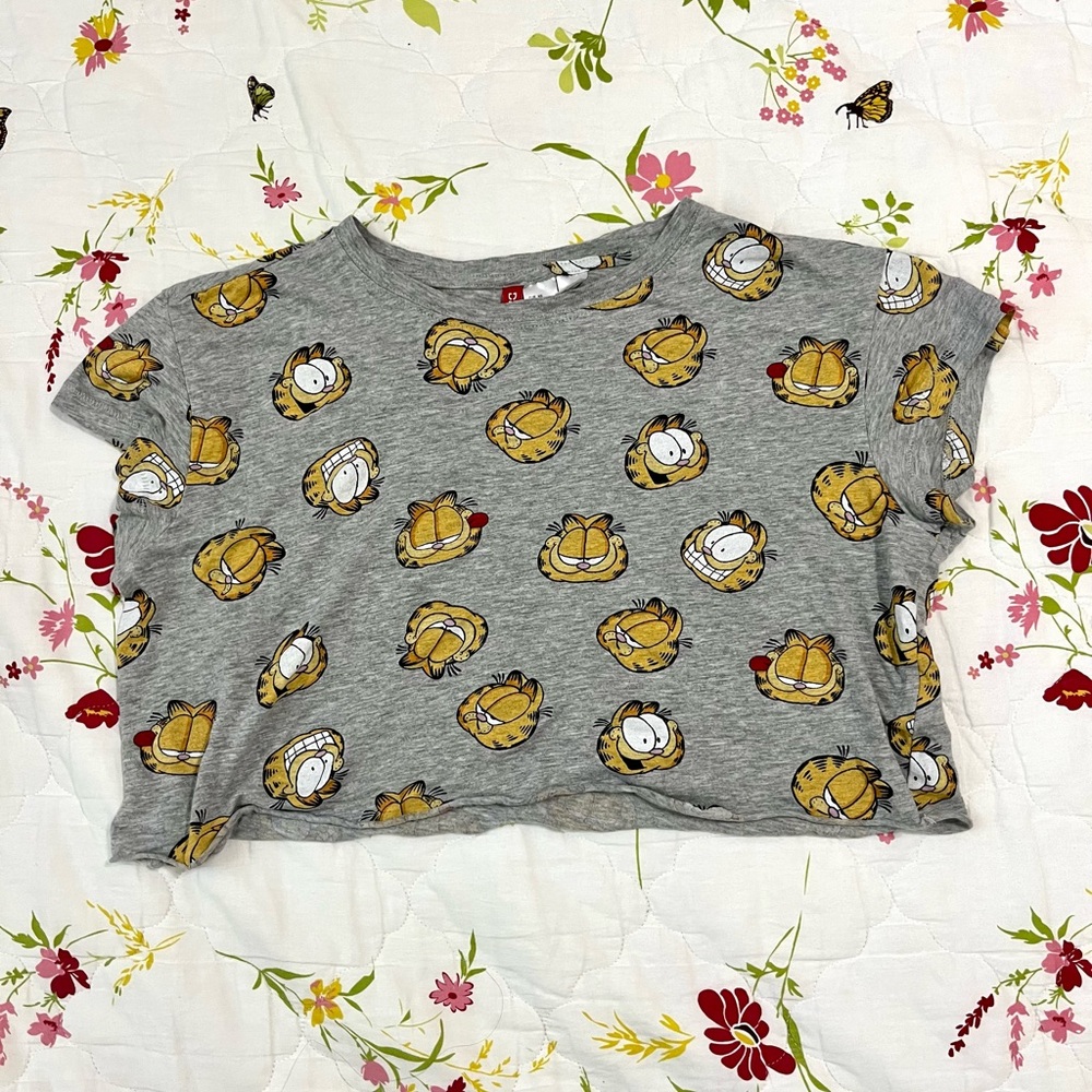 Cute cat croptop